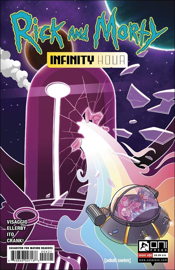Rick and Morty: Infinity Hour issue 4-B Space Cover