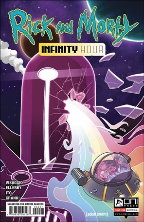 Rick and Morty: Infinity Hour issue 4-B Space Cover