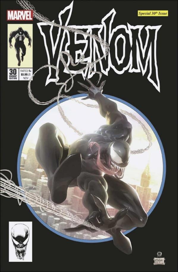 Venom (2018) issue 30-N Alex Garner Black Flag Comics Black Cover 1/1000