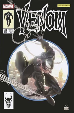 Venom (2018) issue 30-N Alex Garner Black Flag Comics Black Cover 1/1000