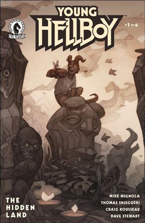 Young Hellboy: The Hidden Land issue 3-B Wylie Beckert Cover