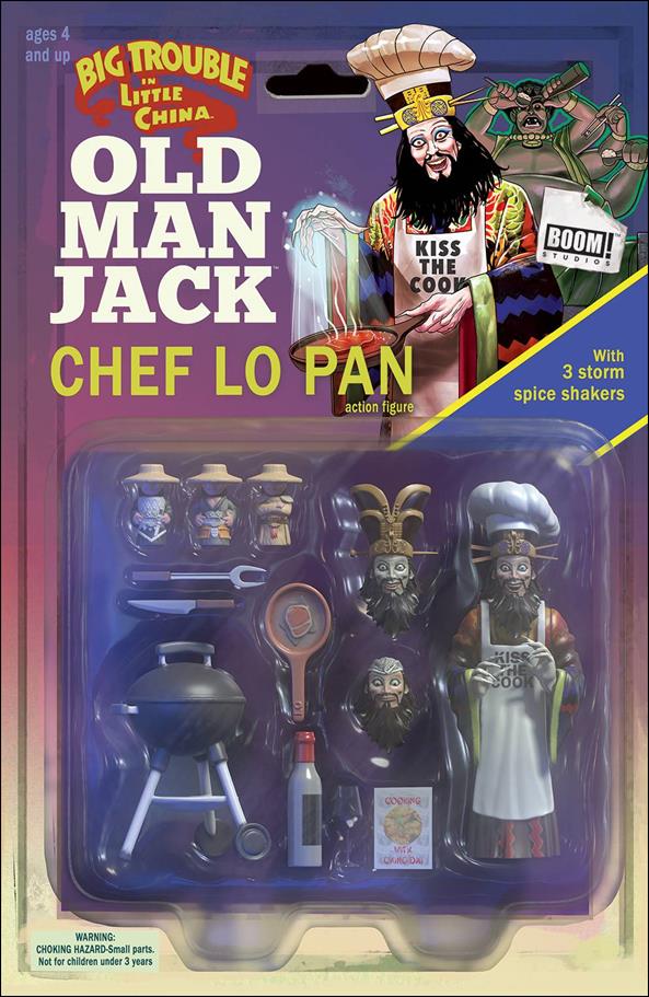 Big Trouble in Little China: Old Man Jack issue 6-B Michael Adams Action Figure Subscription Cover