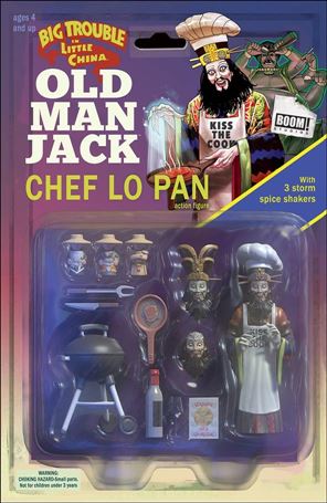 Big Trouble in Little China: Old Man Jack issue 6-B Michael Adams Action Figure Subscription Cover