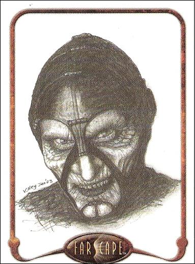 Farscape: Season Four (ArtiFEX Subset) card X7 Scorpius