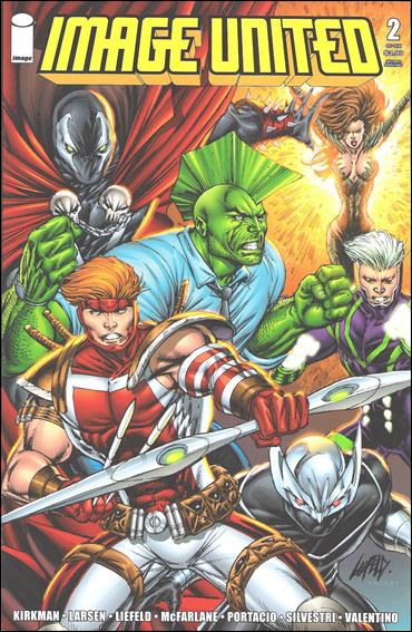 Image United issue 2-H Rob Liefeld 2nd Printing Cover