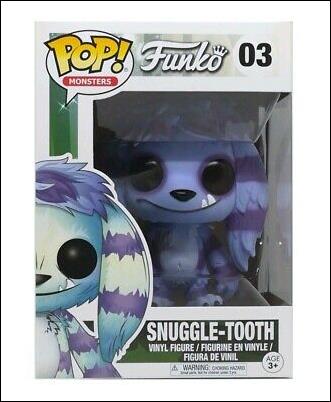 Pop! Monsters figure 3 Snuggle-Tooth (Blue)