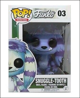 Pop! Monsters figure 3 Snuggle-Tooth (Blue)