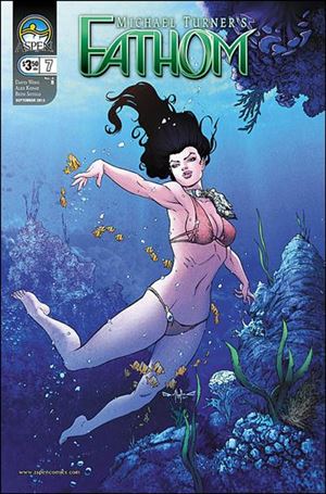 Michael Turner's Fathom (2011) issue 7-B Pasquale Qualano Cover