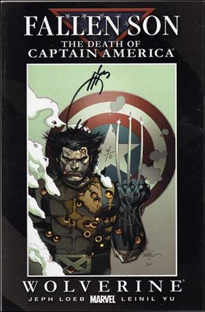 Fallen Son: The Death of Captain America issue 1-C DF Leinil F. Yu Cvr. (Signed by Joe Quesada) 1/10