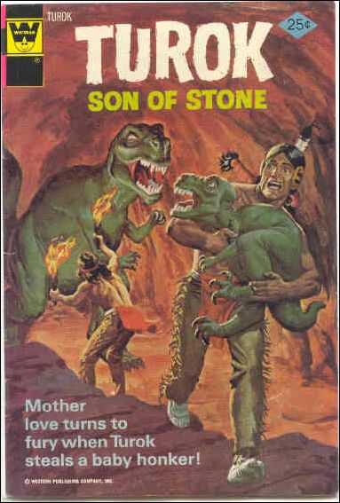 Turok, Son of Stone (1956) issue 102-B Whitman Cover
