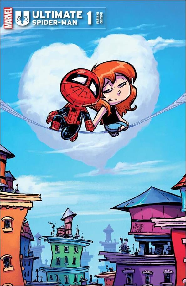 Ultimate Spider-Man (2024) issue 1-ZQ Skottie Young Webstore Cover