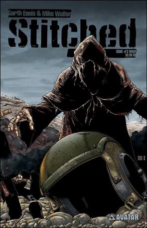 Stitched issue 3-B Wraparound Cover