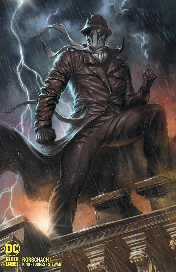 Rorschach issue 1-F Lucio Parrillo Comic Kingdom Cover 1/1500