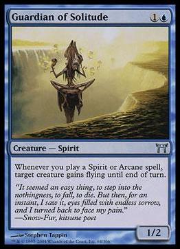 Magic the Gathering: Champions of Kamigawa (Base Set) card 64 Guardian of Solitude