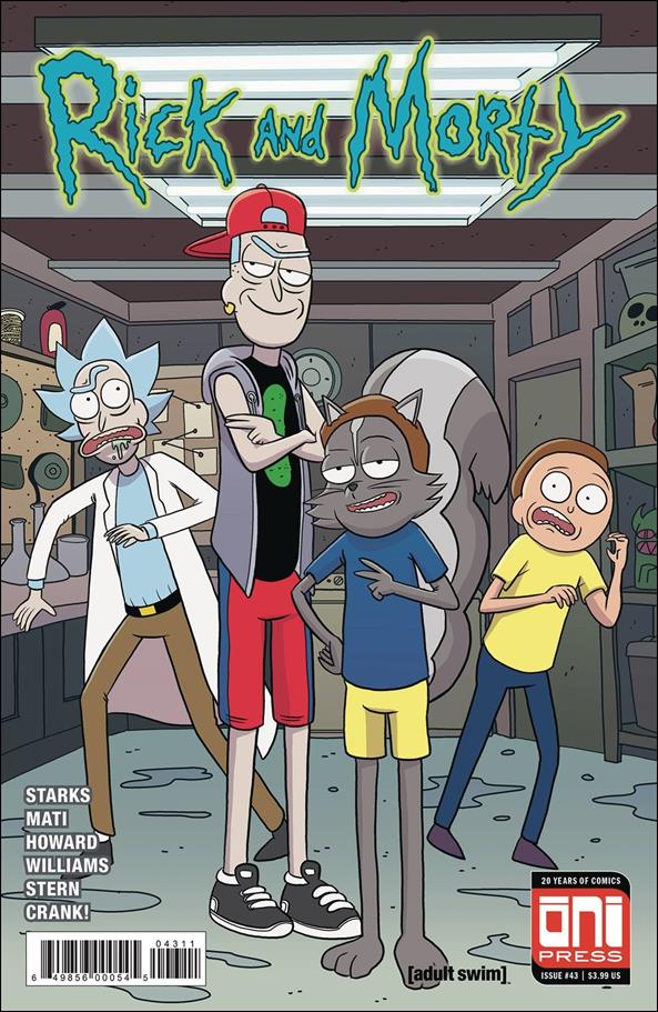 Rick and Morty (2015) issue 43 Marc Ellerby Cover