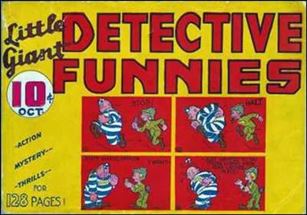 Little Giant Detective Funnies Cover Image 1