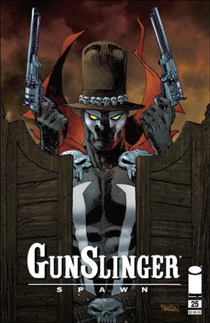 Gunslinger Spawn issue 25 Dan Panosian Cover
