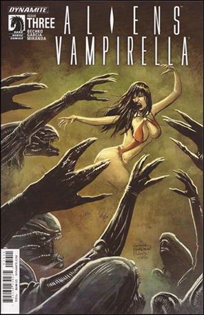 Vampirella/Aliens issue 3 Standard Cover