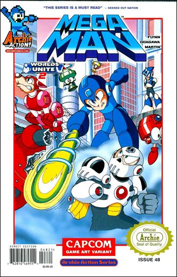 Mega Man issue 48-B Capcom Cover