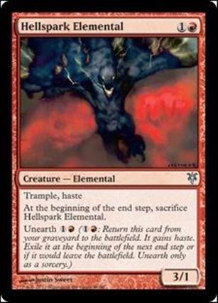 Magic the Gathering: Duel Decks: Sorin vs. Tibalt (Base Set) card 46 Hellspark Elemental