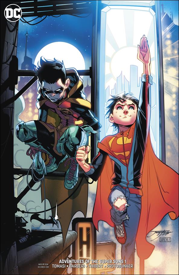 Adventures of the Super Sons issue 1-B Jorge Jimenez Cover