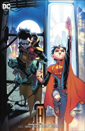 Adventures of the Super Sons issue 1-B Jorge Jimenez Cover