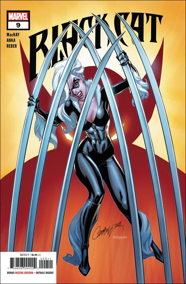 Black Cat (2019) issue 9 J. Scott Campbell Cover