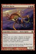 Magic the Gathering: Saviors of Kamigawa (Base Set) card 113 Skyfire Kirin
