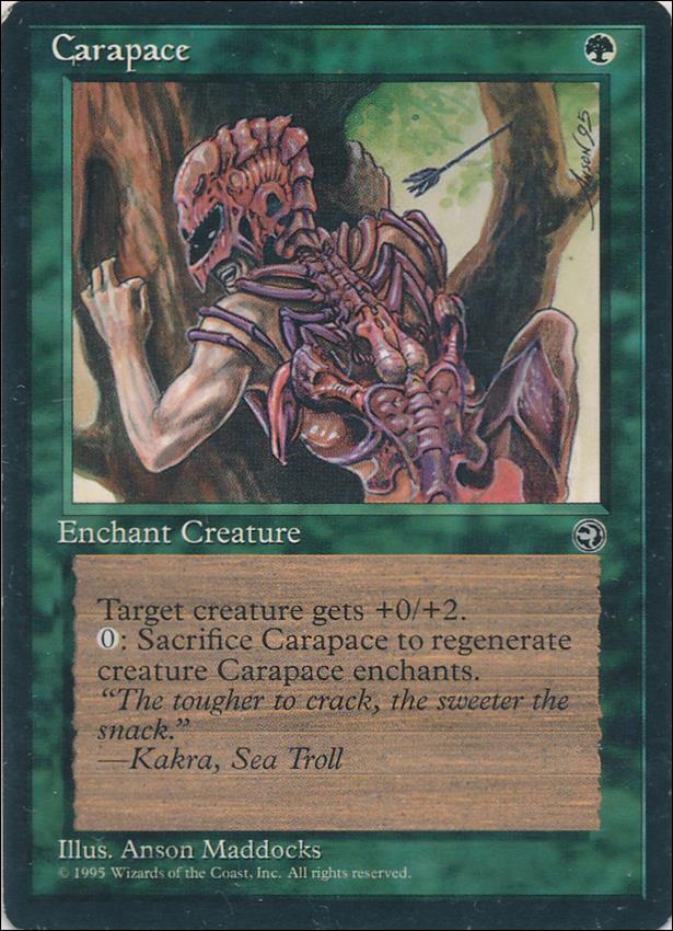 Magic the Gathering: Homelands (Base Set) card 84 Carapace