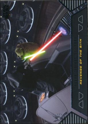 Star Wars Galactic Files (Duels of Fate Subset) card DF-6 Darth Sidious vs. Yoda
