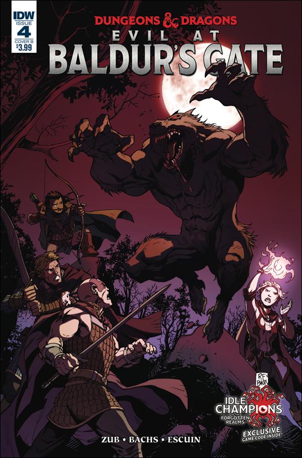 Dungeons & Dragons: Evil at Baldur's Gate issue 4-B Ramon Bachs Cover