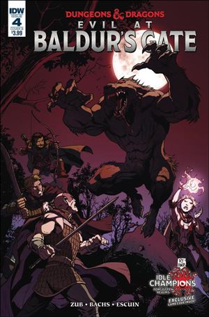 Dungeons & Dragons: Evil at Baldur's Gate issue 4-B Ramon Bachs Cover