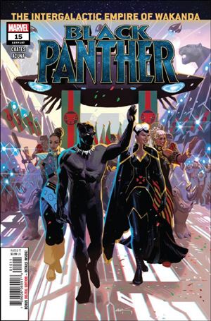 Black Panther (2018) issue 15 Daniel Acuna Cover