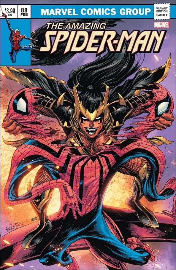 Amazing Spider-Man (2018) issue 88-H Tyler Kirkham Gotham City Limit Cover