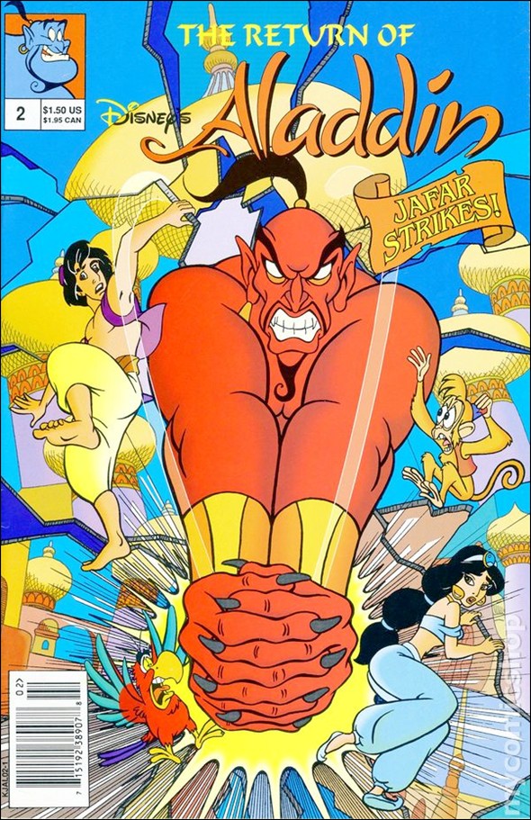 Return of Disney's Aladdin issue 2-B Newsstand Edition