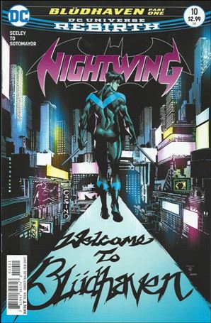 Nightwing (2016) issue 10 Marcus To Cover