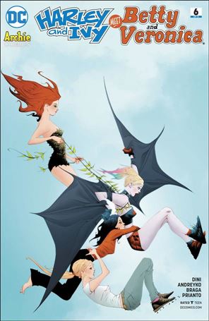Harley & Ivy Meet Betty & Veronica issue 6-B Jae Lee Cover