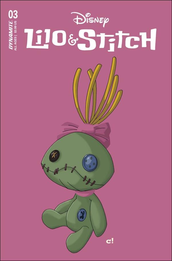 Lilo & Stitch issue 3-D Craig Rousseau Color Bleed Cover