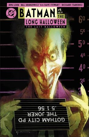 Batman: The Long Halloween - The Last Halloween (2024) issue 5-B Bill Sienkiewicz Cardstock Cover