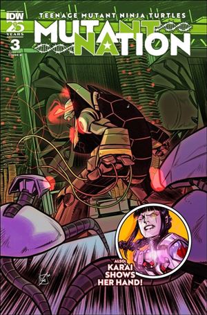 Teenage Mutant Ninja Turtles: Mutant Nation issue 3-B Vincenzo Federici Cover
