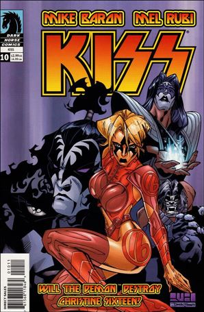 Kiss (2002) issue 10 Mel Rubi Cover