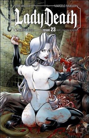 Lady Death (2010) issue 23-E Messy Cover 1/850
