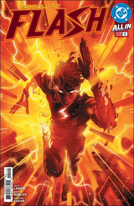 Absolute Flash issue 1-P Nick Robles Cover (2nd Printing)