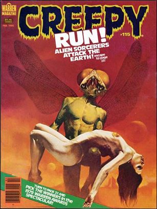 Creepy issue 115 Manuel Sanjulian cover