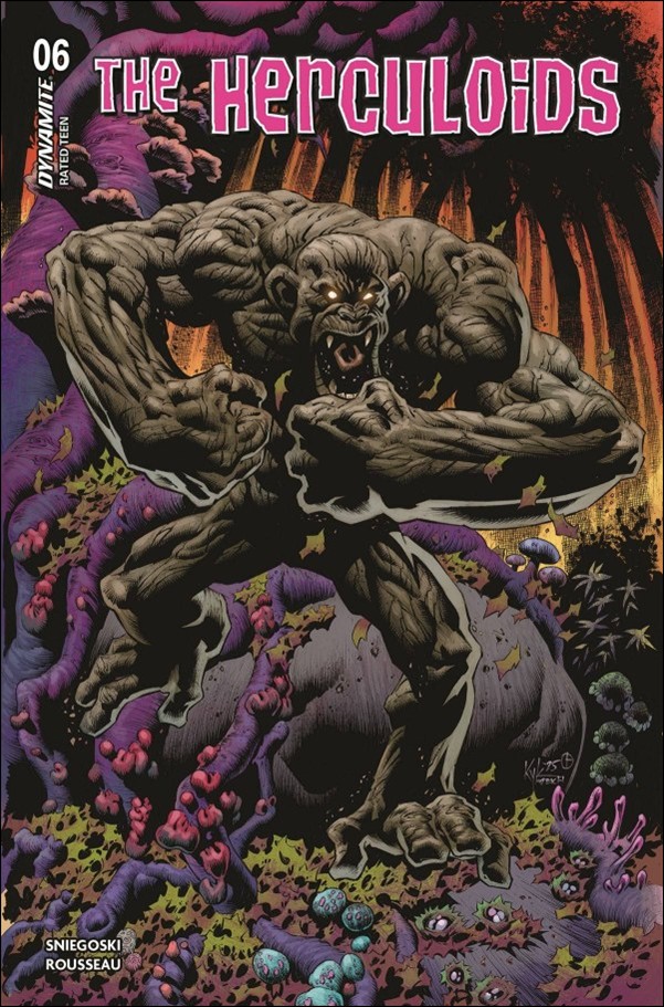 Herculoids (2025) 6-D by Dynamite Entertainment
