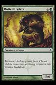 Magic the Gathering: New Phyrexia card 120 Rotted Hystrix