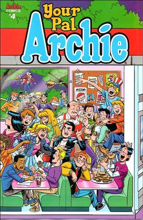 Your Pal Archie issue 4-B Les McClaine Cover