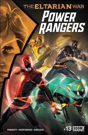Power Rangers issue 13 Gerald Parel Cover