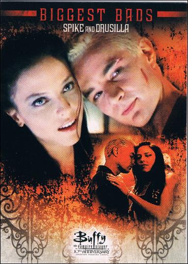 Buffy the Vampire Slayer: 10th Anniversary (Base Set) card 74 Spike and Drusilla
