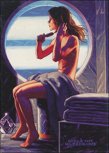 Star Wars: Shadows of the Empire (Base Set) card 47 Leia Prepares for Xizor